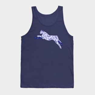 Very Peri Panther Tank Top